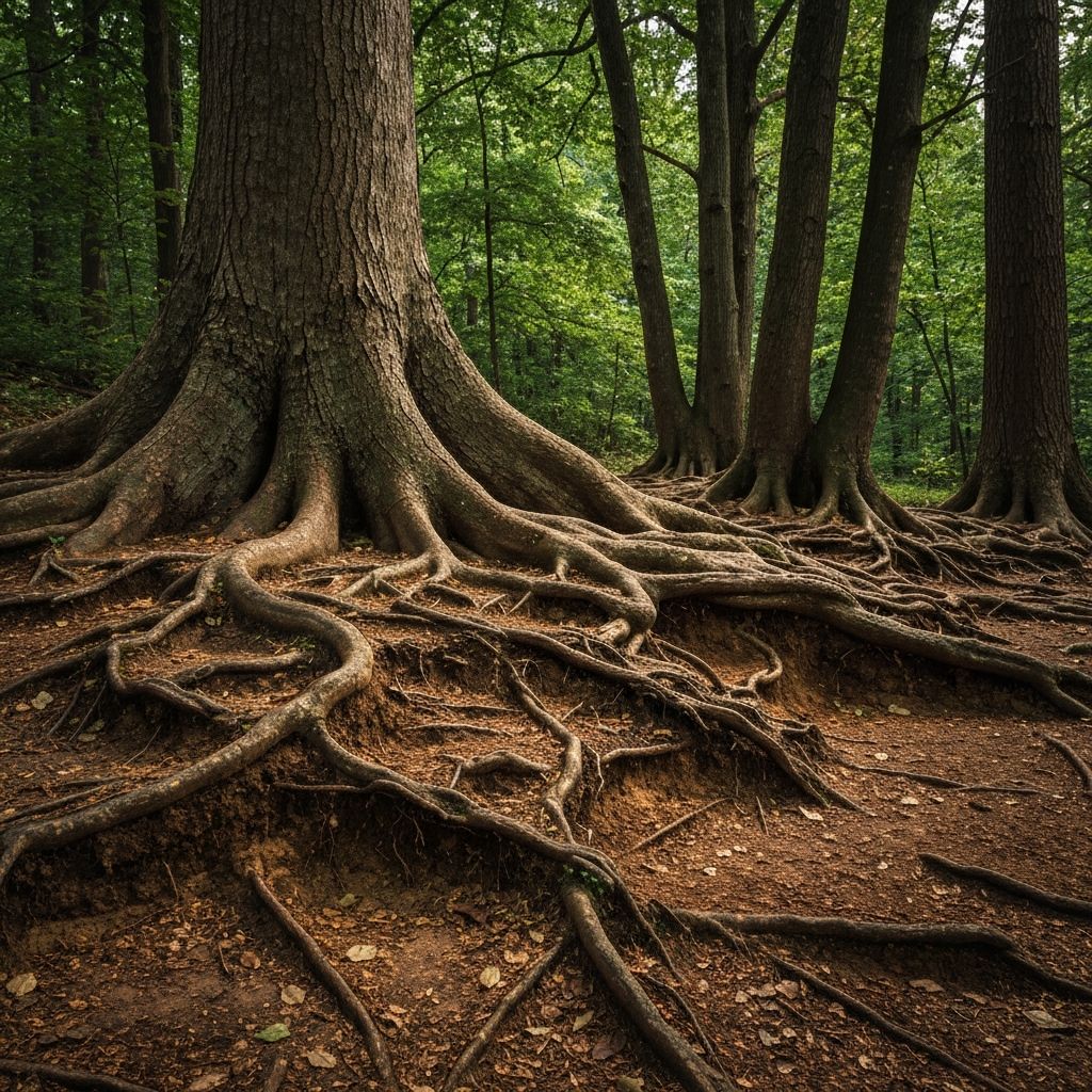 Forest representing natural strength and resilience